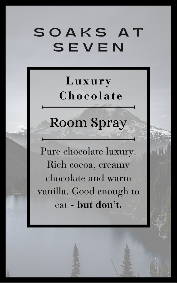 Luxury Chocolate Room Spray