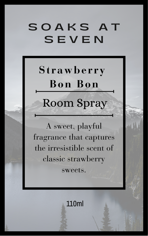 Mini Strawberry Bon Bon Room Spray